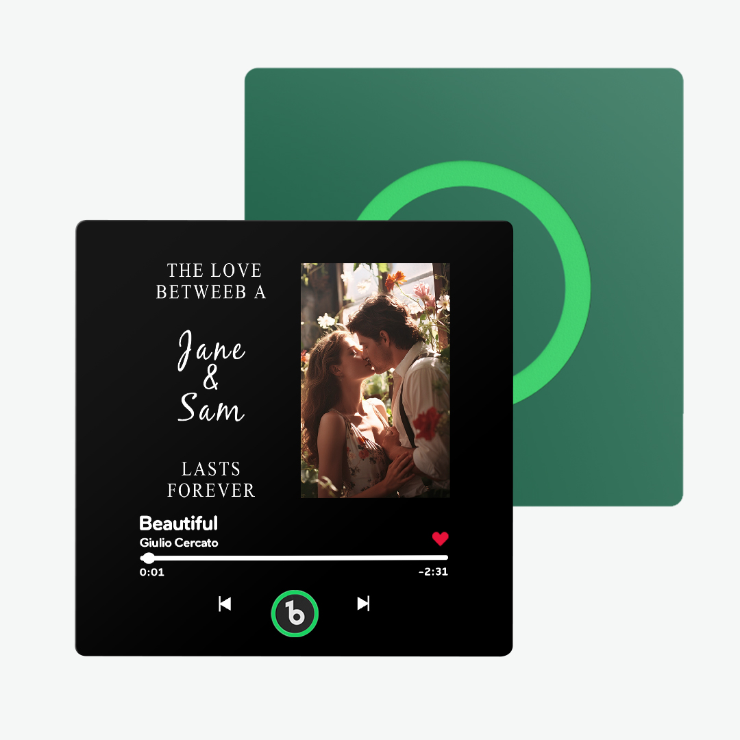 Ímã De Geladeira Com Música Personalizada, Foto E Texto Personalizados, Nova Atualização 4.0, Ímã De Geladeira Multicolorido, Parede De Música Que Pode Ser Reproduzida, Adesivo De Foto, Música