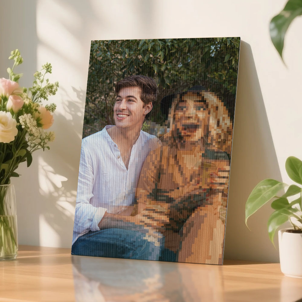 Pintura Artística Fotográfica Lenticular Personalizada Em Vários Estilos De Anime, Estilo Desenho Animado, Presente - soufeelbr