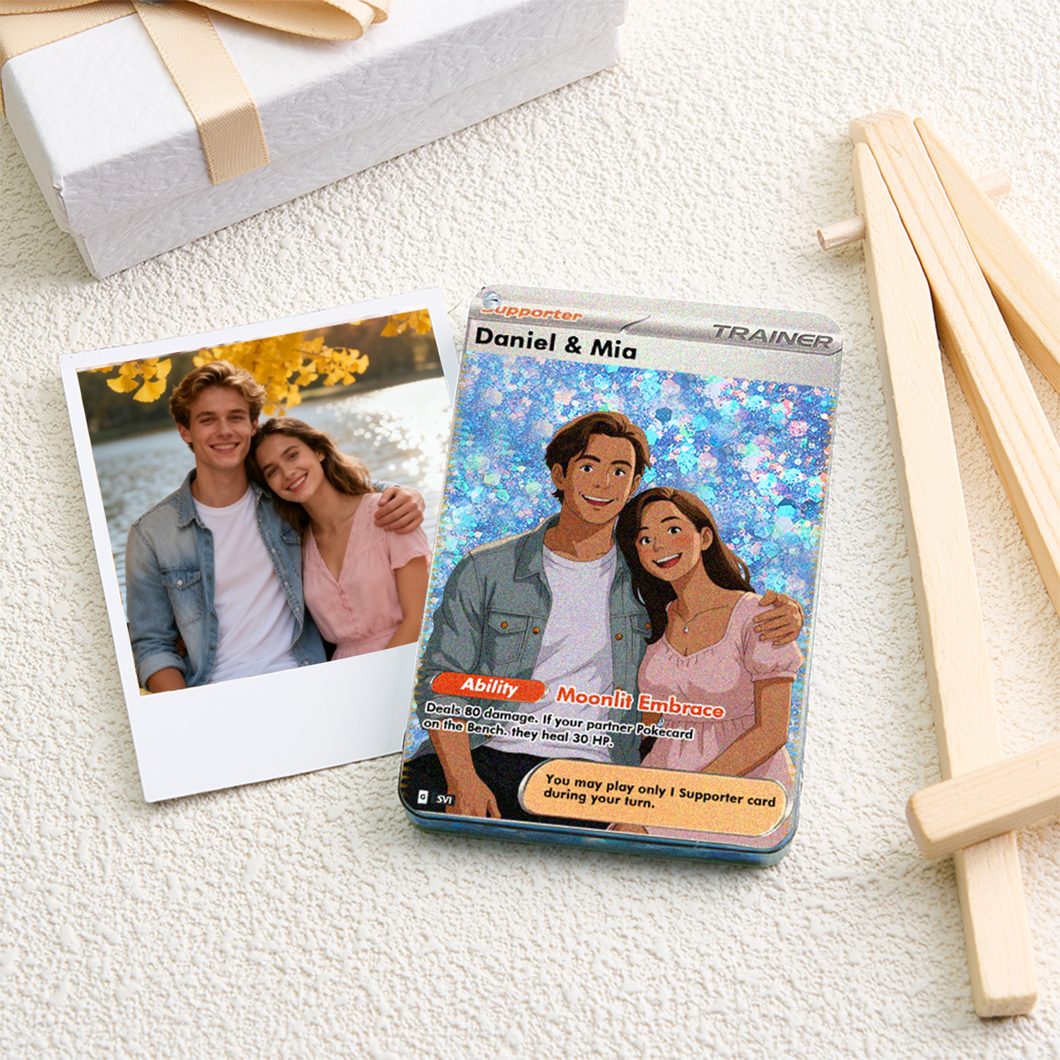 Chaveiro Personalizado De Anime 3d Com Areia Flutuante, Estilo Treinador Ou Carta De Pokémon, Ideal Para Casais. - soufeelbr