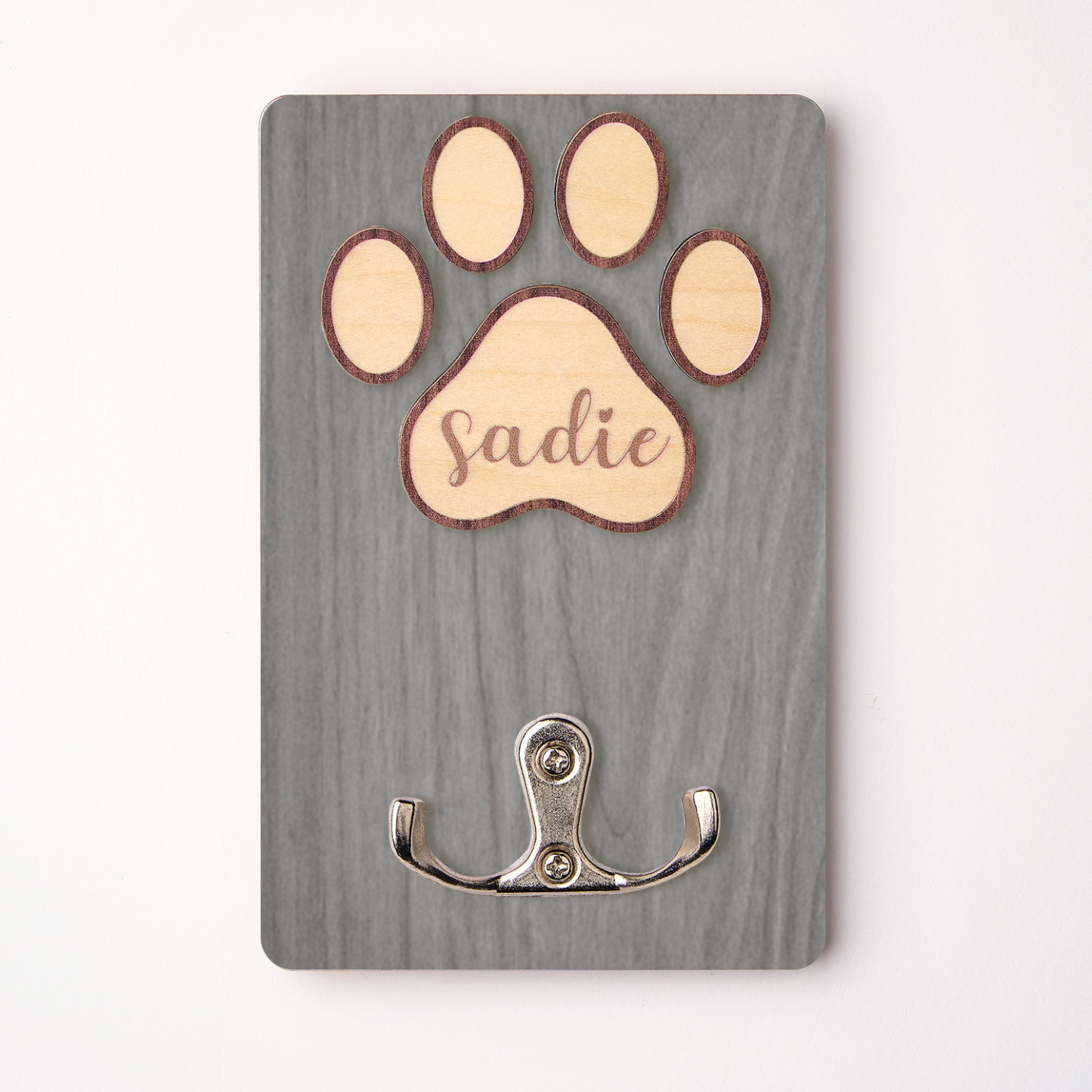 Suporte De Coleira De Cachorro Personalizado, Suporte De Coleira De Madeira Para Cachorro, Placa De Cachorro Feita À Mão, Armazenamento De Coleira, Placa De Madeira - soufeelbr