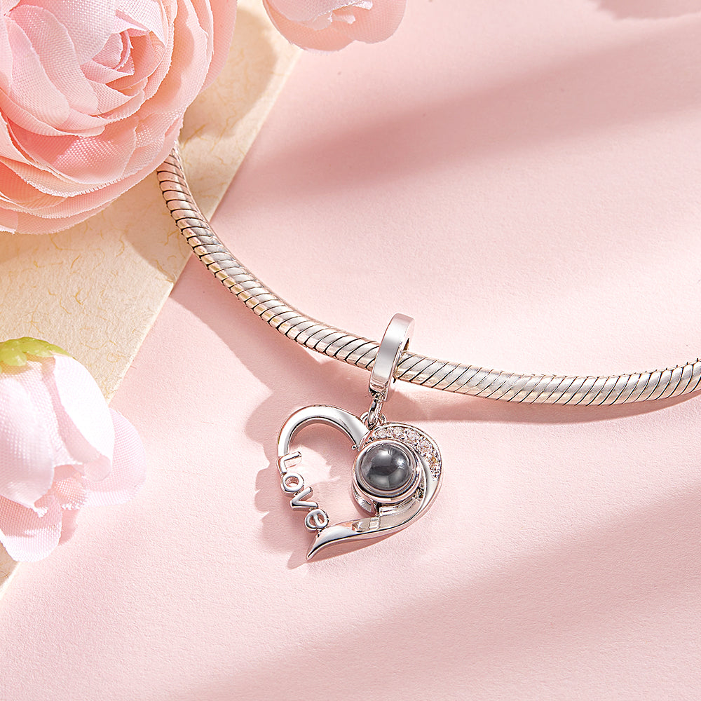 Amuleto De Projeção Personalizado Amor Coração Presente Exclusivo - soufeelbr