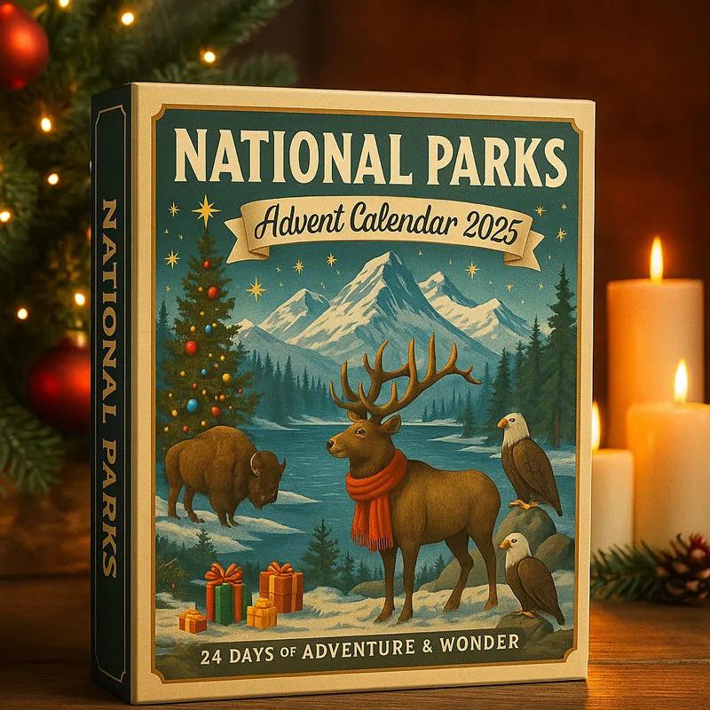 Calendário Do Advento Dos Parques Nacionais Calendário De Contagem Regressiva Para O Natal - soufeelbr