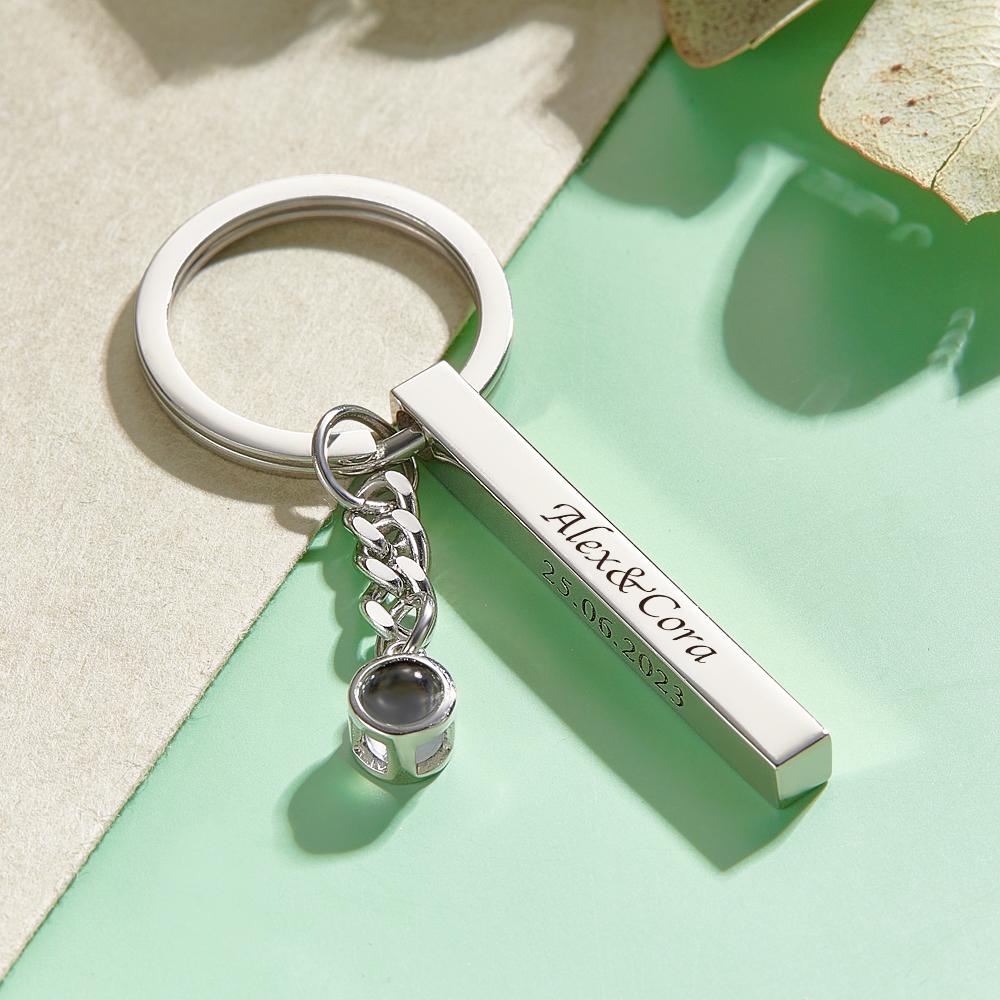Presente De Tira Simples Com Chaveiro De Projeção Gravado Personalizado - soufeelbr