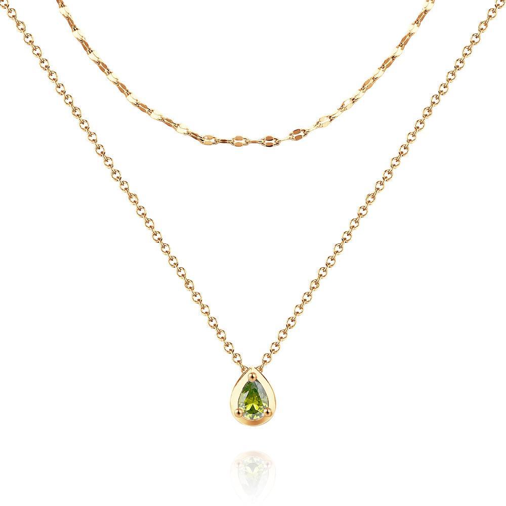 Colar Personalizado Em Camadas Birthstone Colar Presentes De Aniversário - soufeelbr