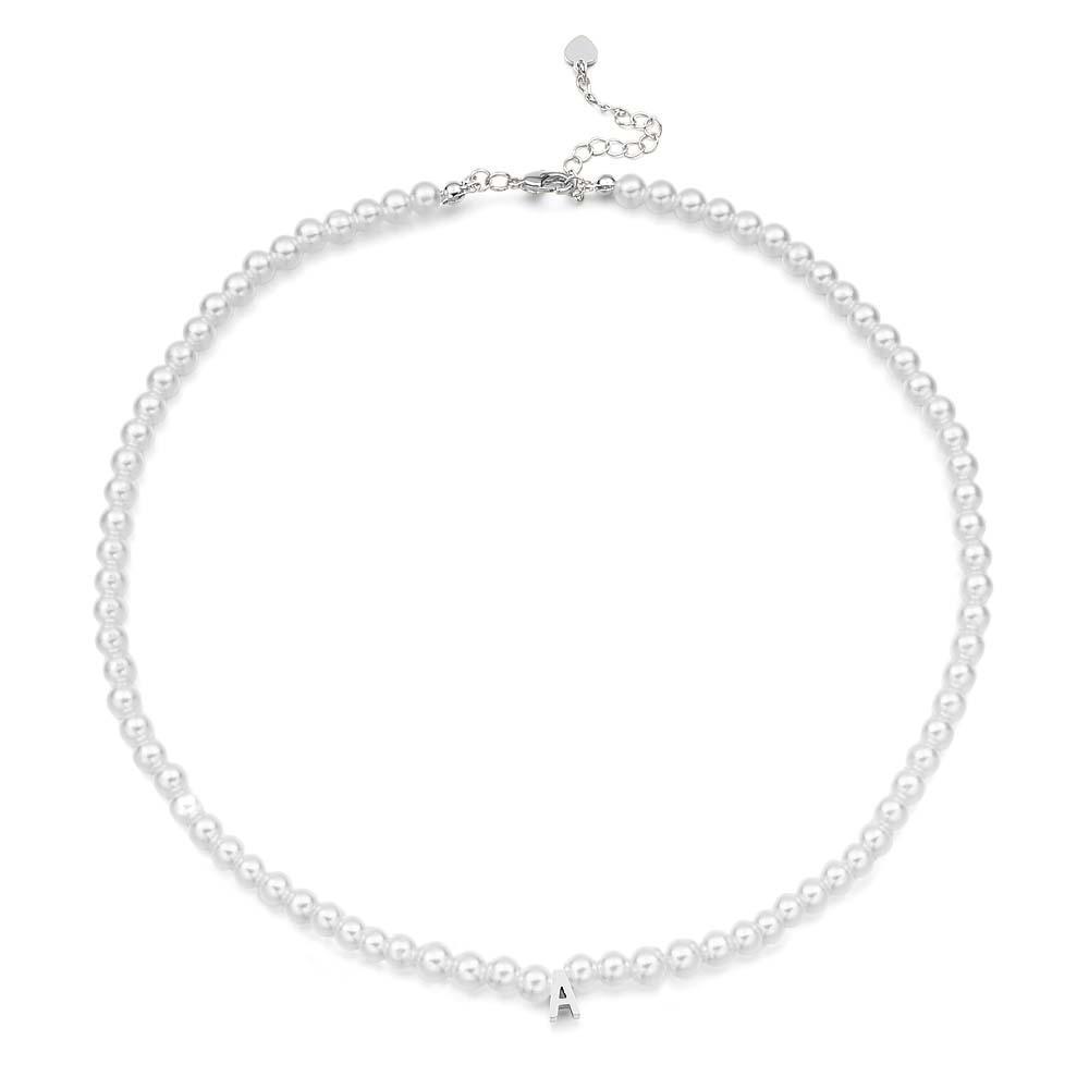 Colar De Pérolas Personalizado Com Nome Personalizado Para Ela - soufeelbr