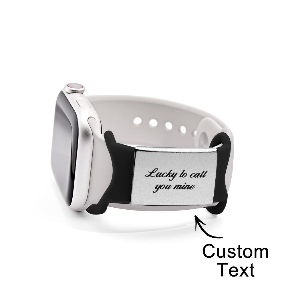 Etiqueta De Identificação De Relógio Gravada Personalizada Etiqueta De Identificação Multifuncional Personalizada - soufeelbr