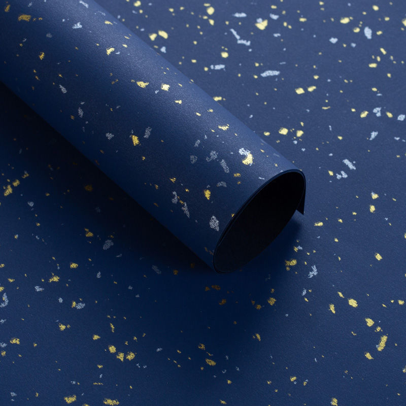 Papel De Embrulho Azul Tamanho Grande - soufeelbr