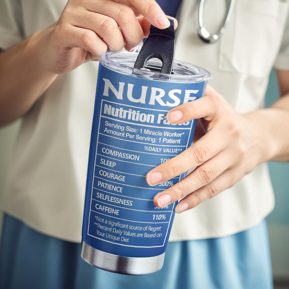 Presentes De Enfermeira Para Mulheres, Homens, Copo De Copo De Enfermeira De 20 Onças, Presentes Para Profissionais De Enfermagem, Presentes De Semana De Enfermeiras Para Nicu