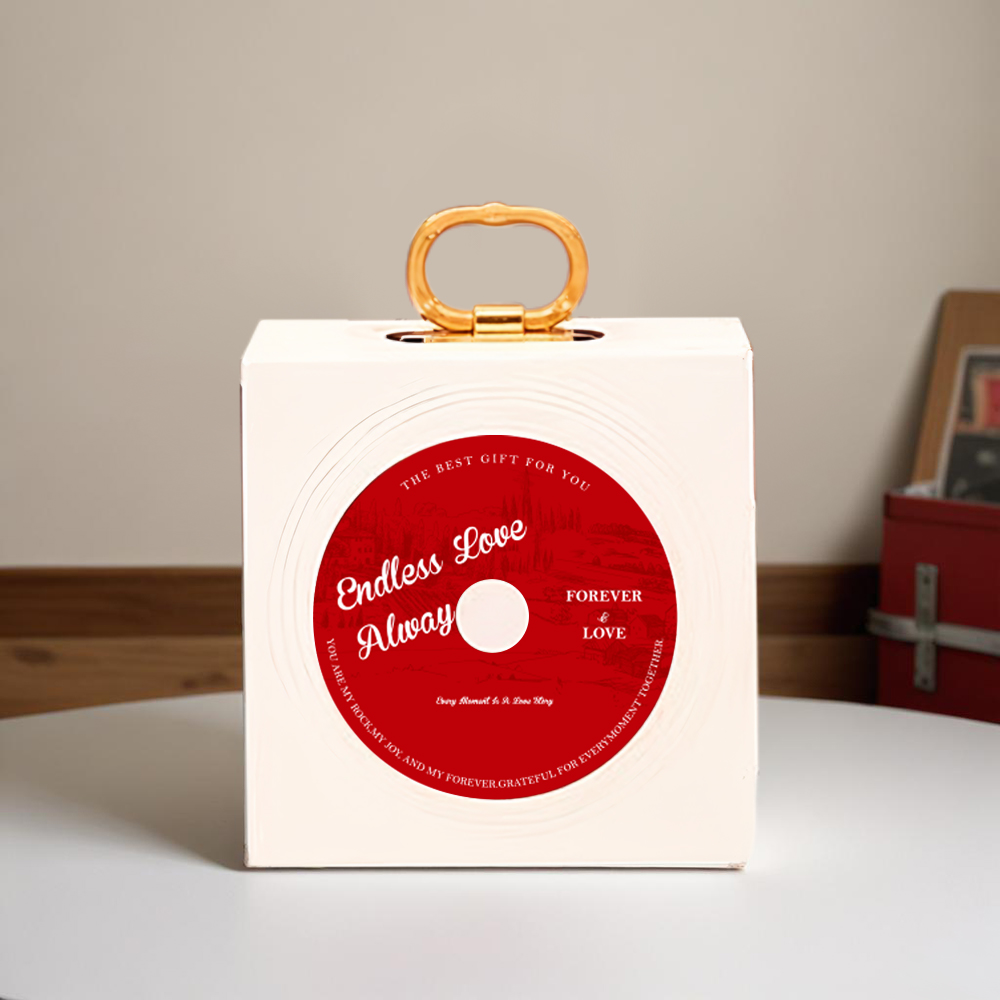 Caixa De Presente De Champanhe Elegante Para Ímãs De Geladeira - soufeelbr