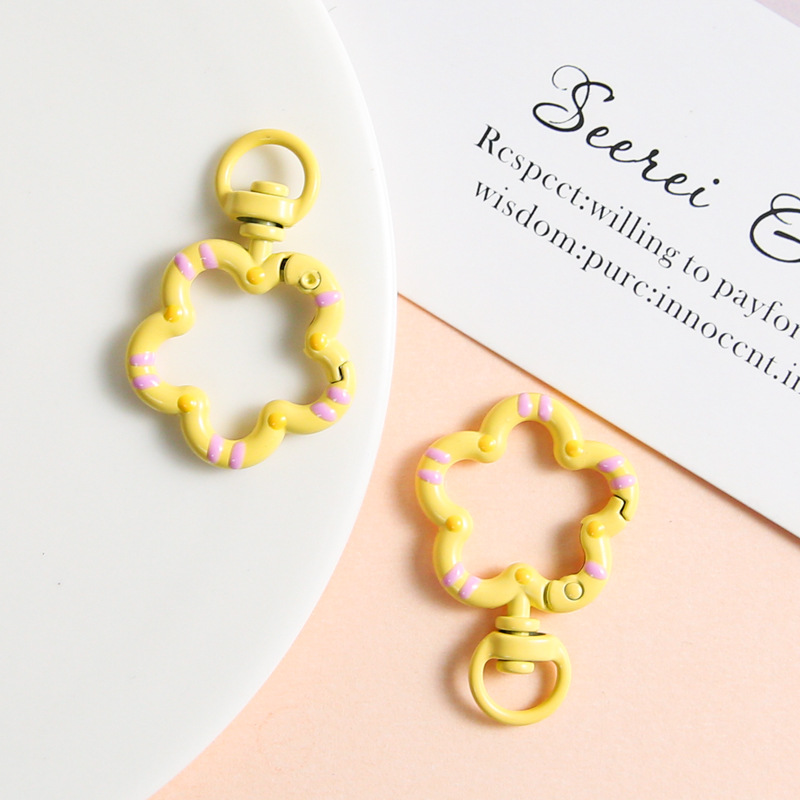 Chaveiro Flor Amarela - soufeelbr