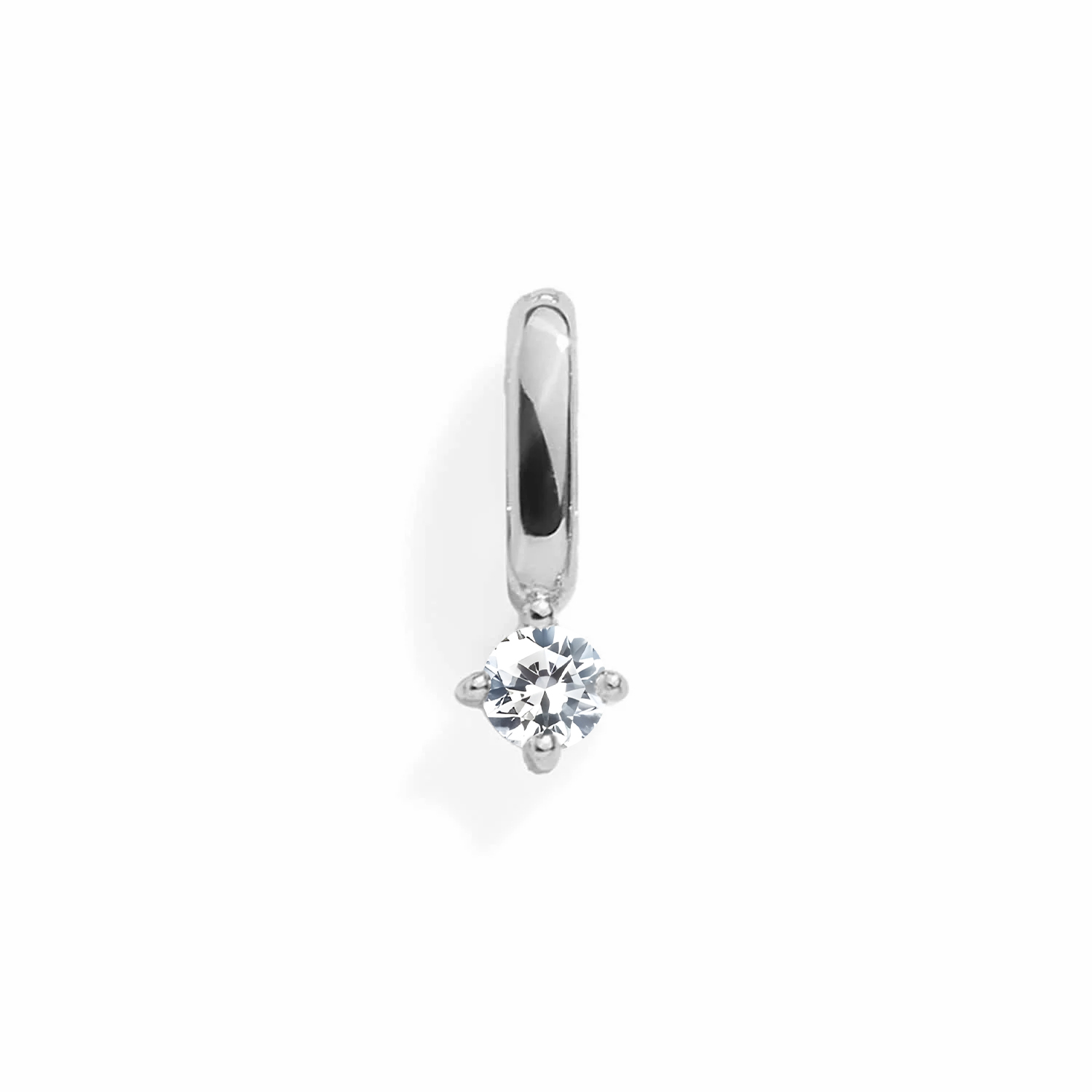 Charm Diamante - Prata - soufeelbr