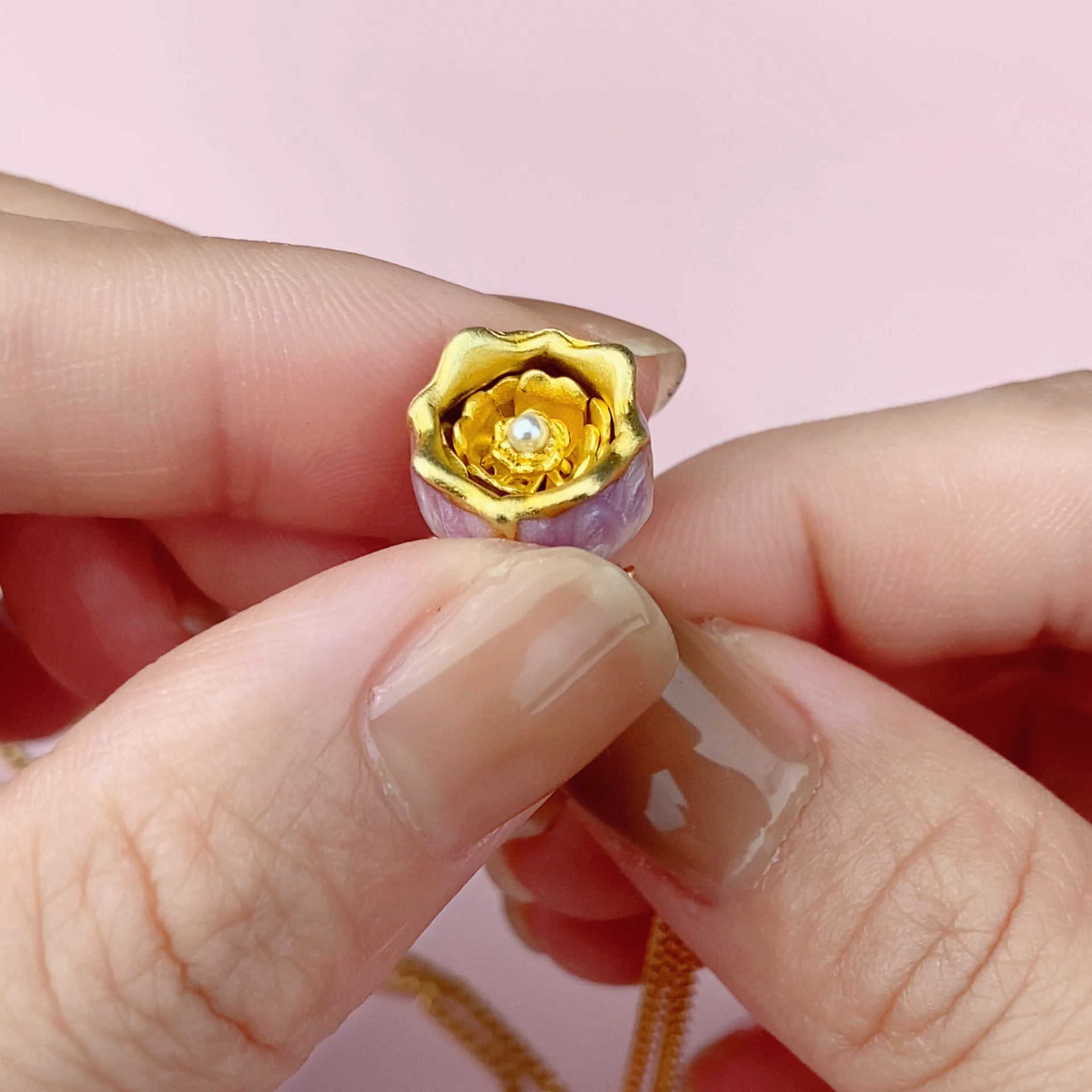 Colar De Rosas Florescendo - Mude As Cores De Acordo Com Seu Humor Colar Sensível À Temperatura Que Muda De Cor Presente Para Ela