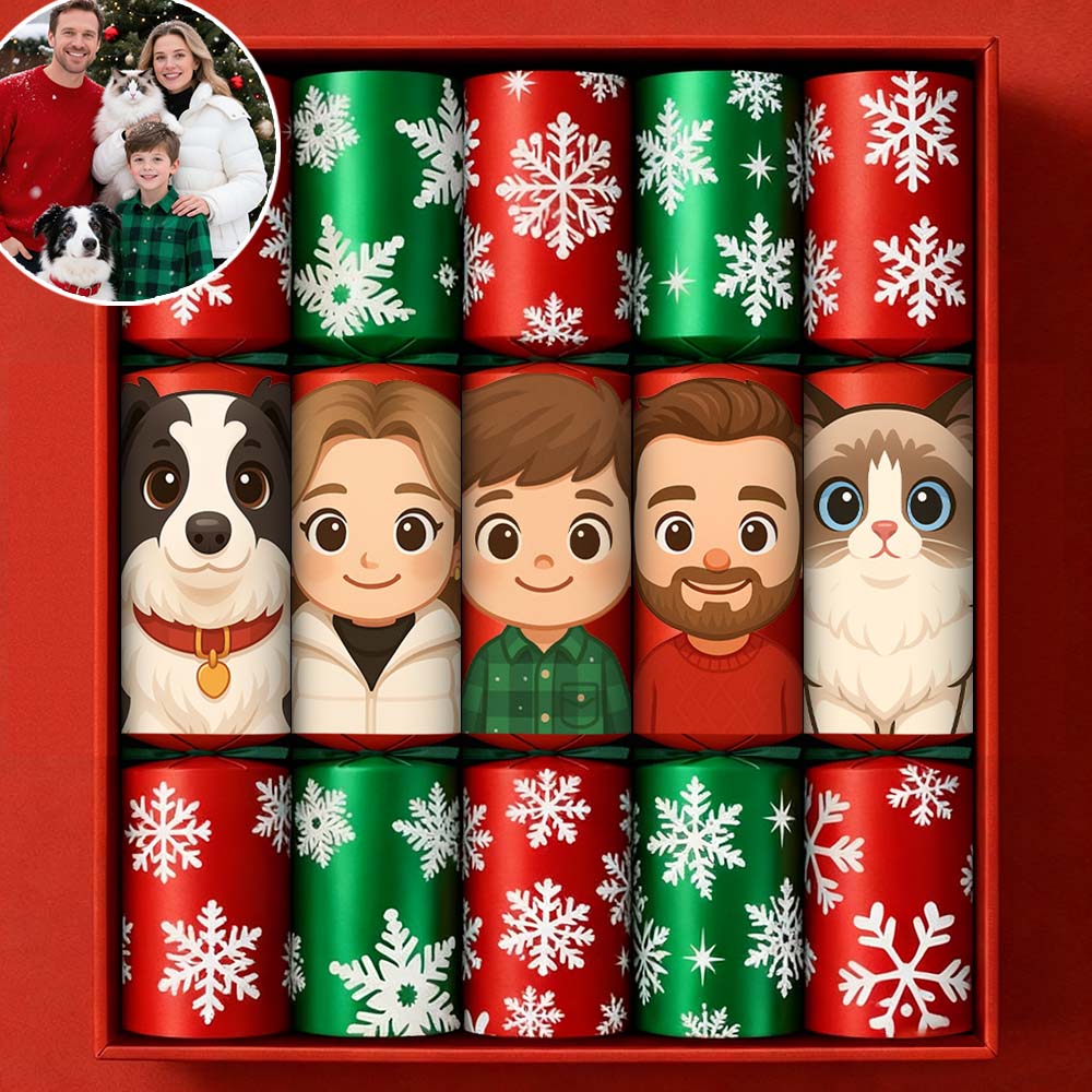 Chapéu De Natal Personalizado Com Foto, Ideal Para Presentear No Ano Novo. Faça Você Mesmo: Chapéu De Papel Com Cartões De Piadas. - soufeelbr