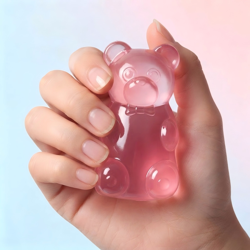 Urso De Marshmallow Fofo Para Apertar – Urso Kawaii Macio E Fofinho, Brinquedo Anti-Stress, Presente Divertido E Original Para Crianças E Adultos - soufeelbr