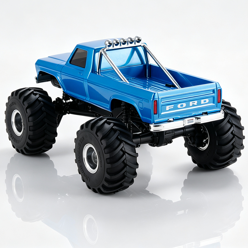 FMS 1:24 FCX24 FORD F-100 RTR Brushed-FMS12402RTRBUV3S