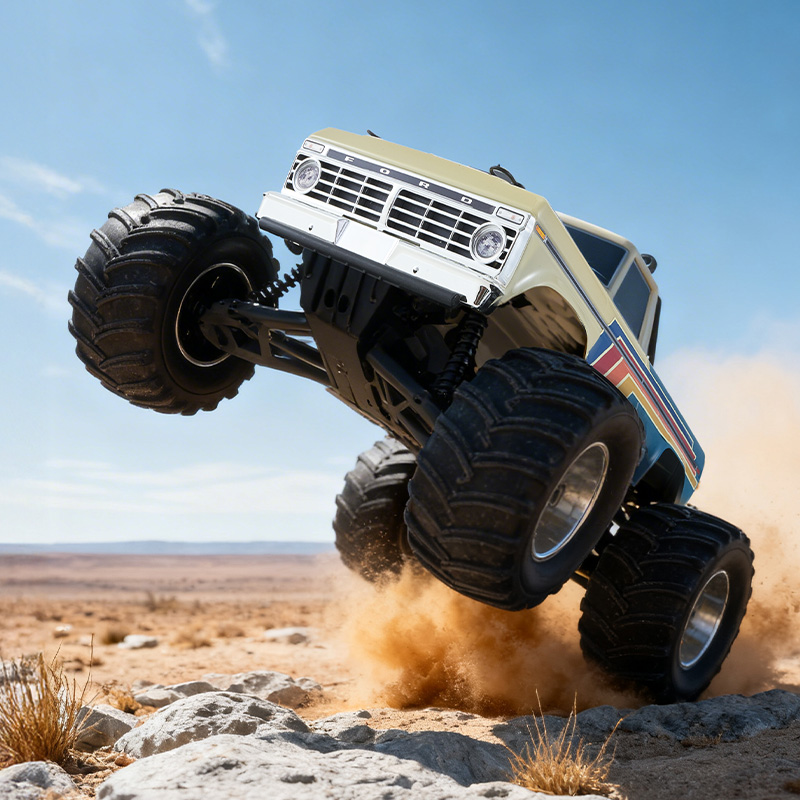 FMS 1:10 Ford F-100 RS Brushless Monster Truck-FMS11023RSBK-BL/FMS11023RSBG-BL