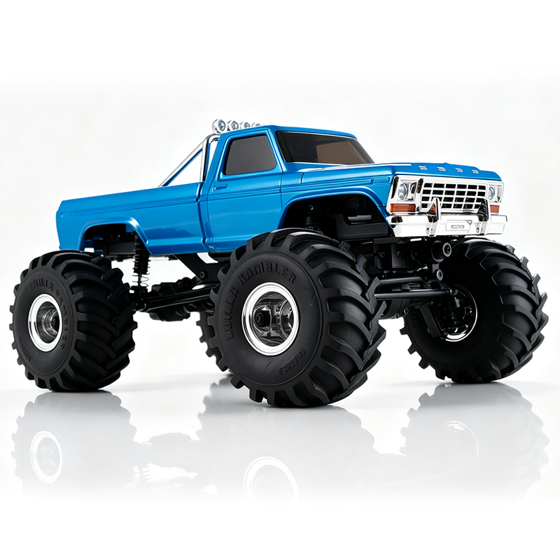 FMS 1:24 FCX24 FORD F-100 RTR Brushed-FMS12402RTRBUV3S