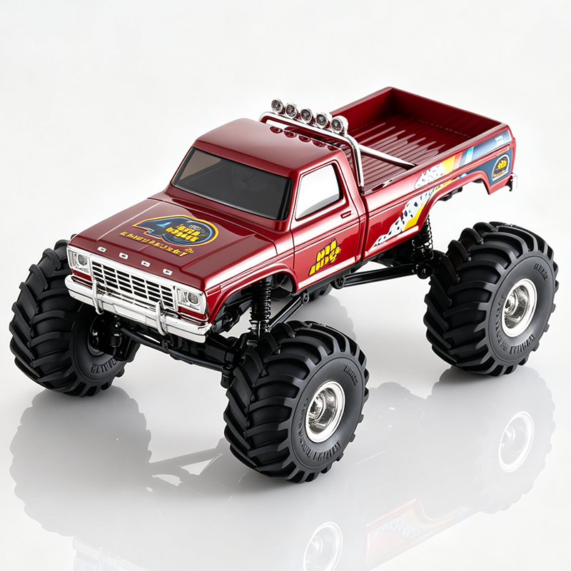 FMS 1:24 FCX24 FORD F-100 RTR Brushed-FMS12402RTRBUV3S