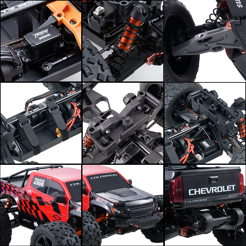 FMS 1:10 FMT10 Chevrolet Colorado Basher RS Brushless Monster Trucks
