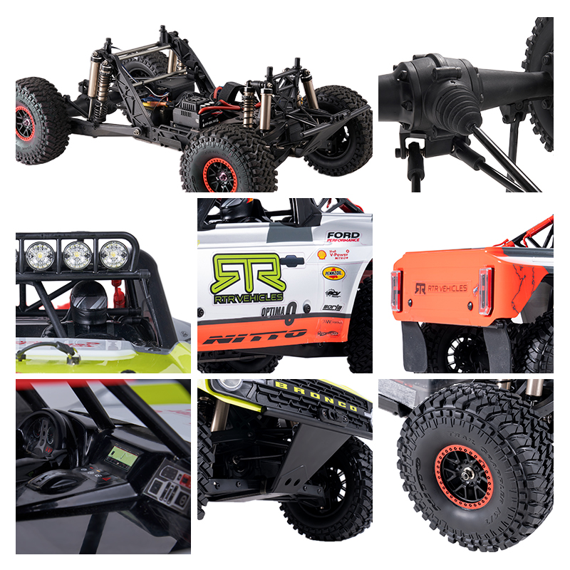 FMS 1:7 Ford Bronco RTR EB Brushless RS 4WD RC Desert Truck