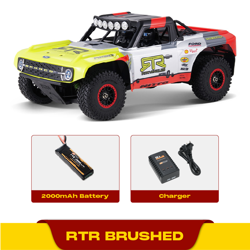 FMS 1:18 FSC18 Ford Bronco RTR/RS RC Desert Truck-FMS11871RTR/FMS11871RS
