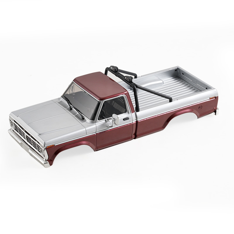 Car Body Assembly Sliver/Red Special Edition for 1:18 FCX18 II Ford F-100 RTR-118L01CBFN-SLRD