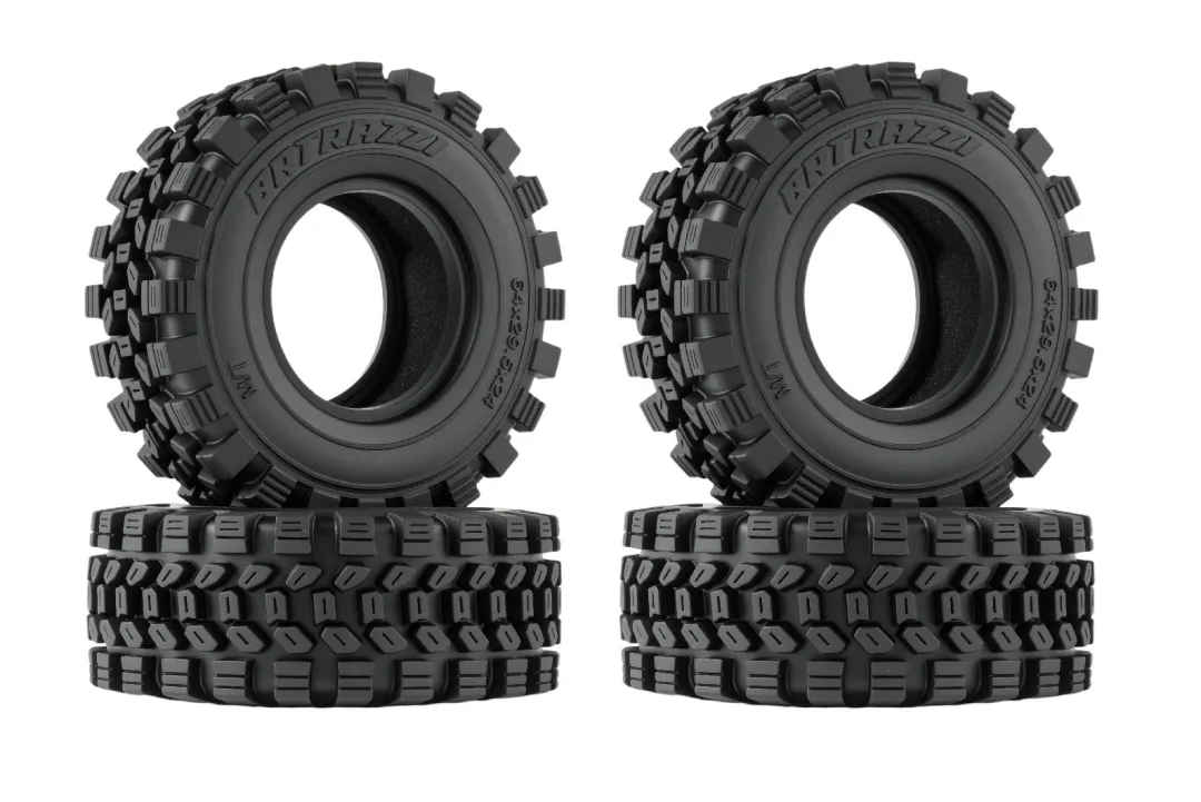 BATRAZZI 64*24.2mm Outrider ZR 1.2” M/T Tires (4 Pcs)-BTZ1122