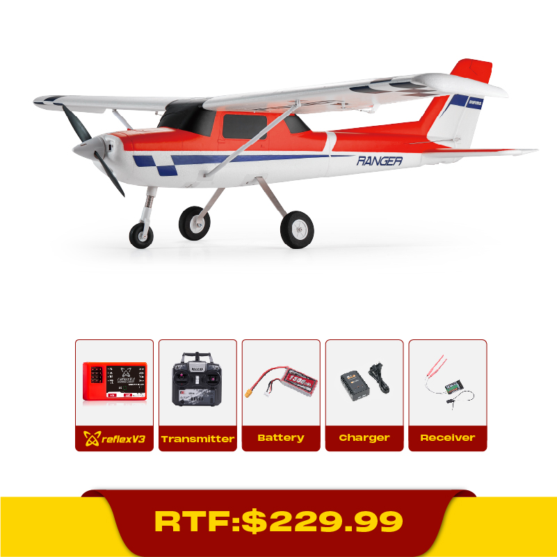 FMS 1220mm Ranger EP V2 with Reflex V3 RTF / PNP