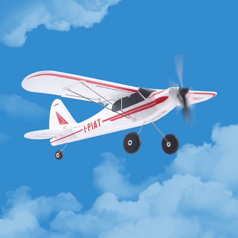 FMS 500MM PA-18 RTF Mini RC Airplane Beginner RC Plane