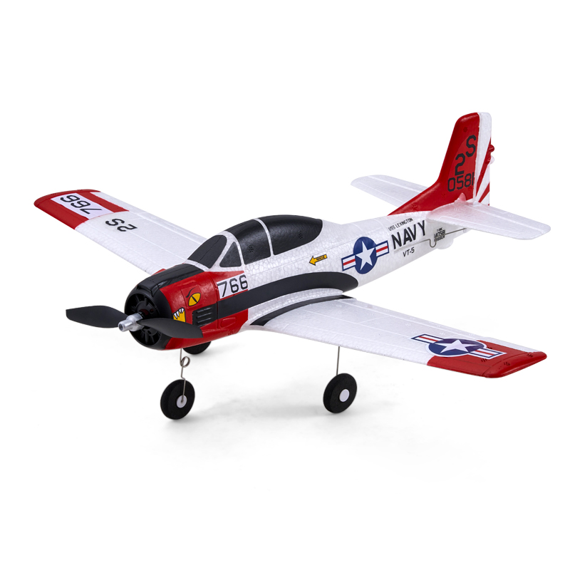 FMS 410mm T-28 Trojan RTF Mini RC Airplane Beginner RC Plane-FMS153R