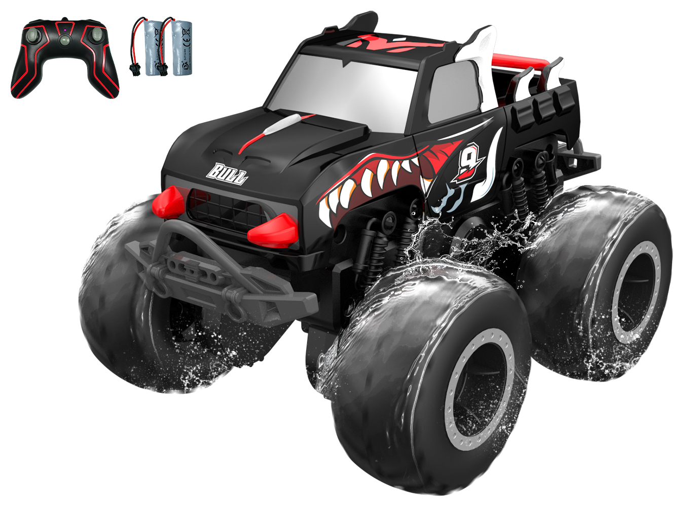 STEMTRON Amphibious (RTR) 1:20 Monster Truck Blue For 3-8 Year Kids 916BB2