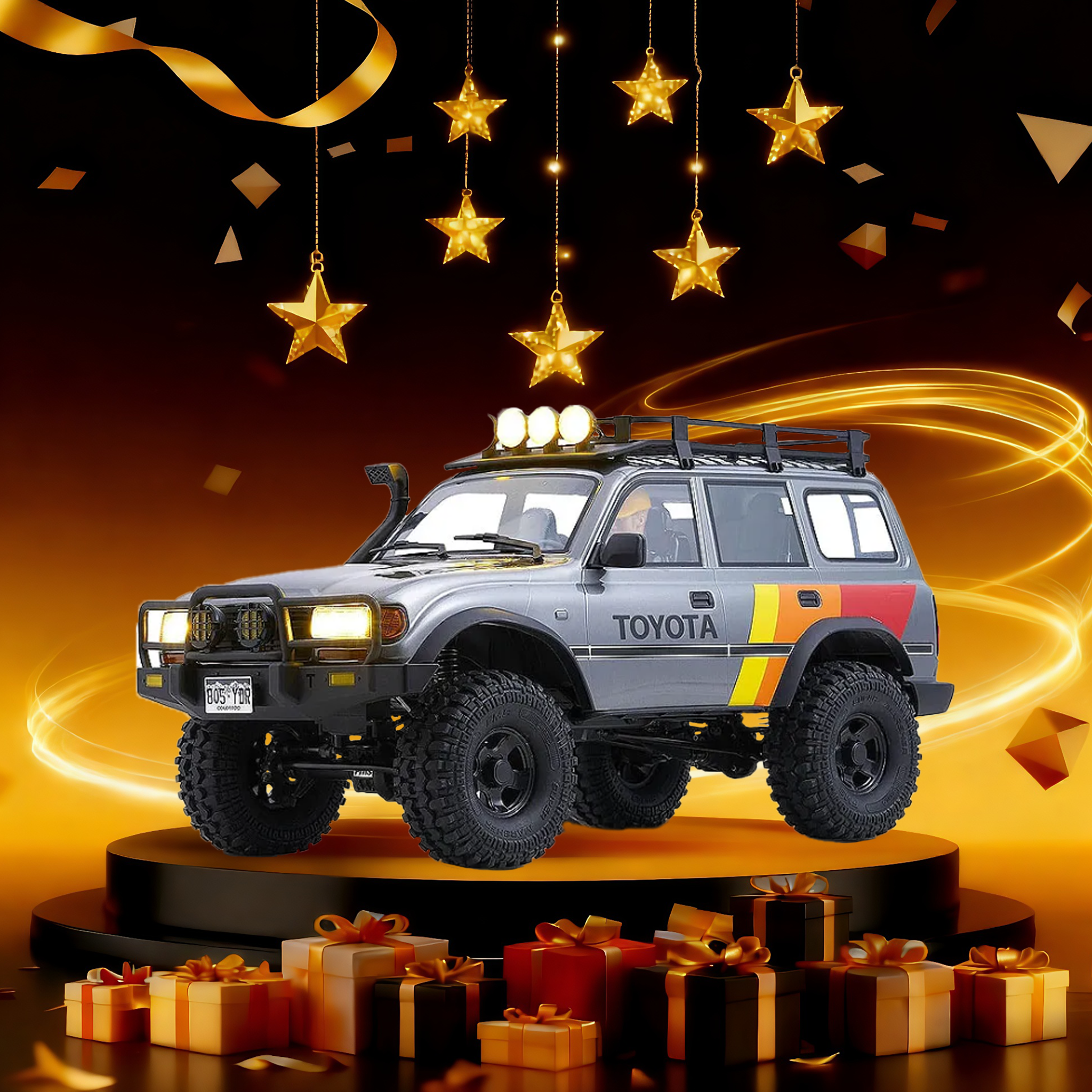 FMS 1:10 FCX10 LC80 Toyota Land Cruiser RS