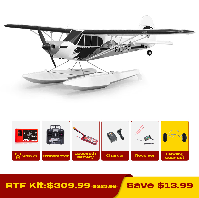 ラジコン飛行機　FMS 1300mm PA-18 Cub 新品・未組立 PA-18 Super Cub 1300mm | Reflex V3 | Beginner's Delight