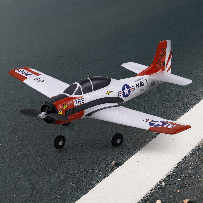 FMS 410mm T-28 Trojan RTF Mini RC Airplane Beginner RC Plane