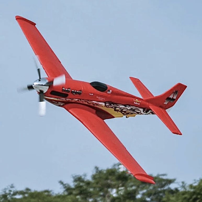 FMS 1100mm P-51D Mustang Dago Red PNP