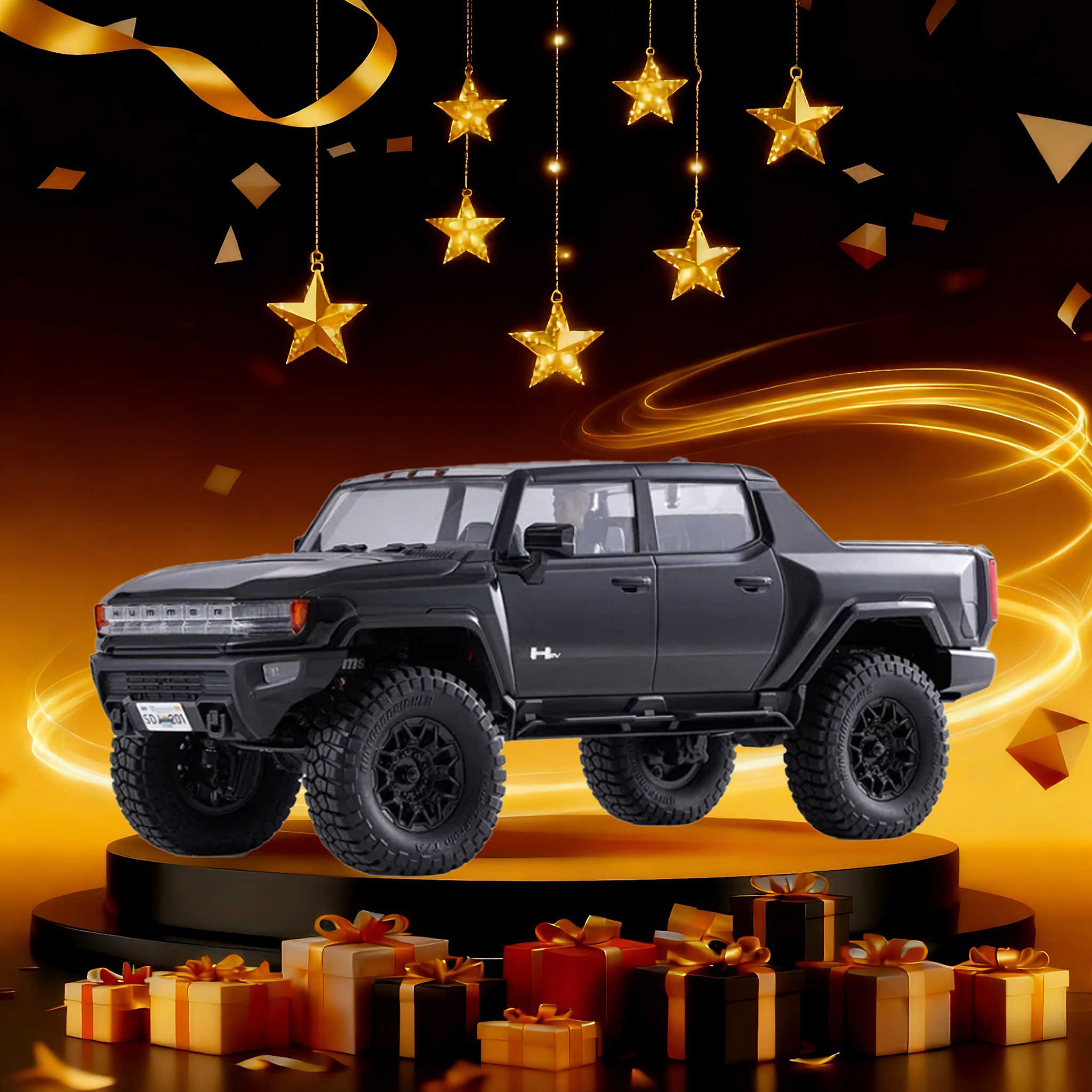 FMS FCX18 1:18 GMC Hummer EV RC Truck RTR