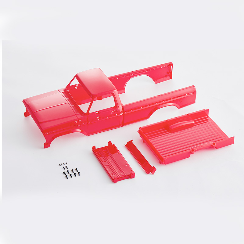 Main Body Parts Red for 1:18 FCX18 II Ford F-100 RTR-C4120