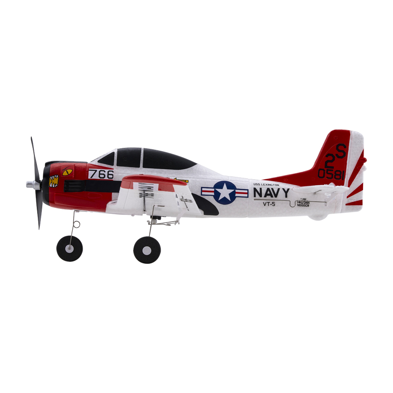 FMS 410mm T-28 Trojan RTF Mini RC Airplane Beginner RC Plane