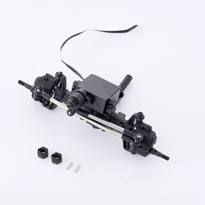Front Axle Assembly Brushed ( Diff + Portal Axle) for 1:18 FCX18 II Ford F-100 RTR-C4126PRO-199
