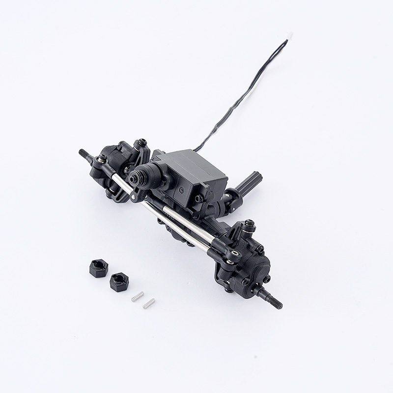 Front Axle Assembly Brushed ( Portal Axle ) for 1:18 FCX18 II Ford F-100 RTR-C4126PLX-199