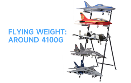 FMS RC Airplane Storage Rack System Multilayer Plane Stands -FMSACC001