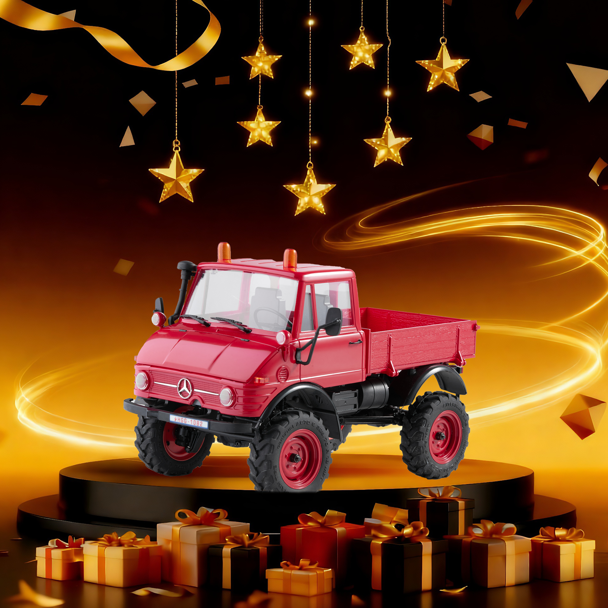 FMS 1:24 FCX24 Mercedes-Benz Unimog 421 RTR (Excludes US)