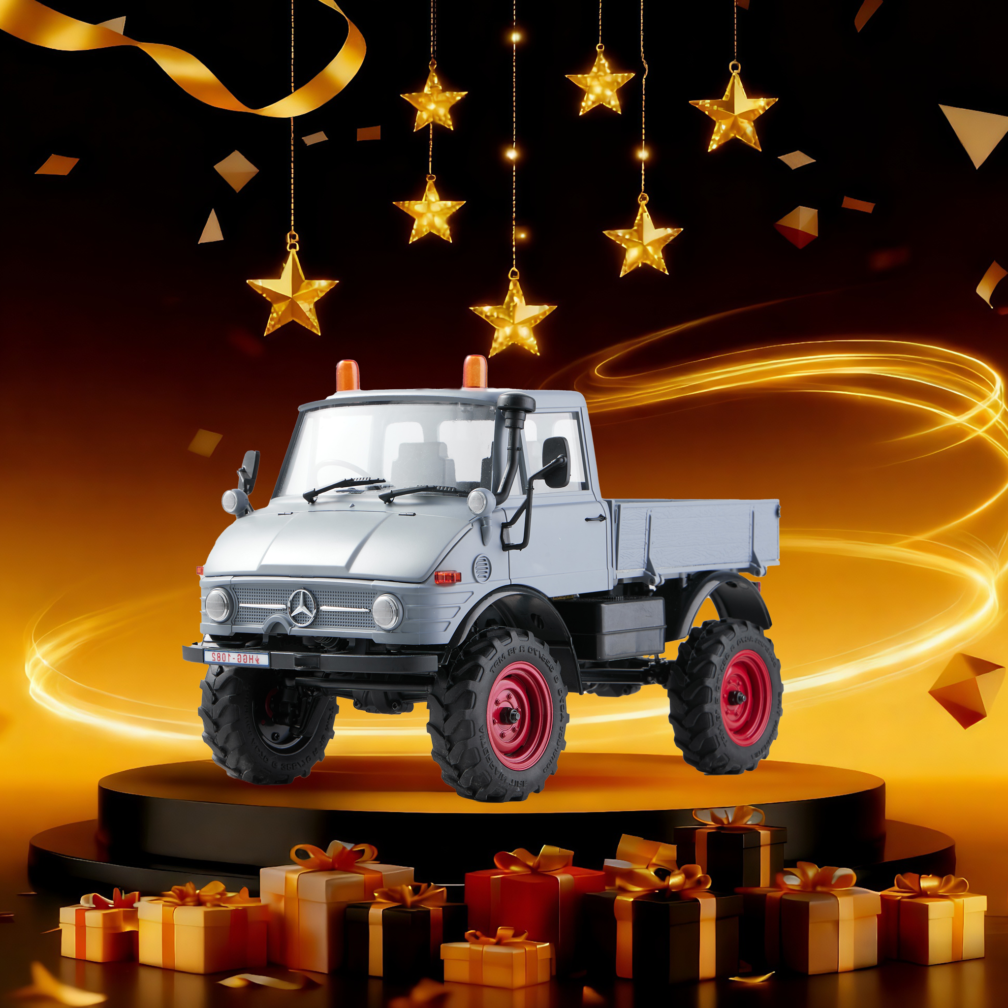 FMS 1:24 FCX24 Mercedes-Benz Unimog 421 RTR (Excludes US)