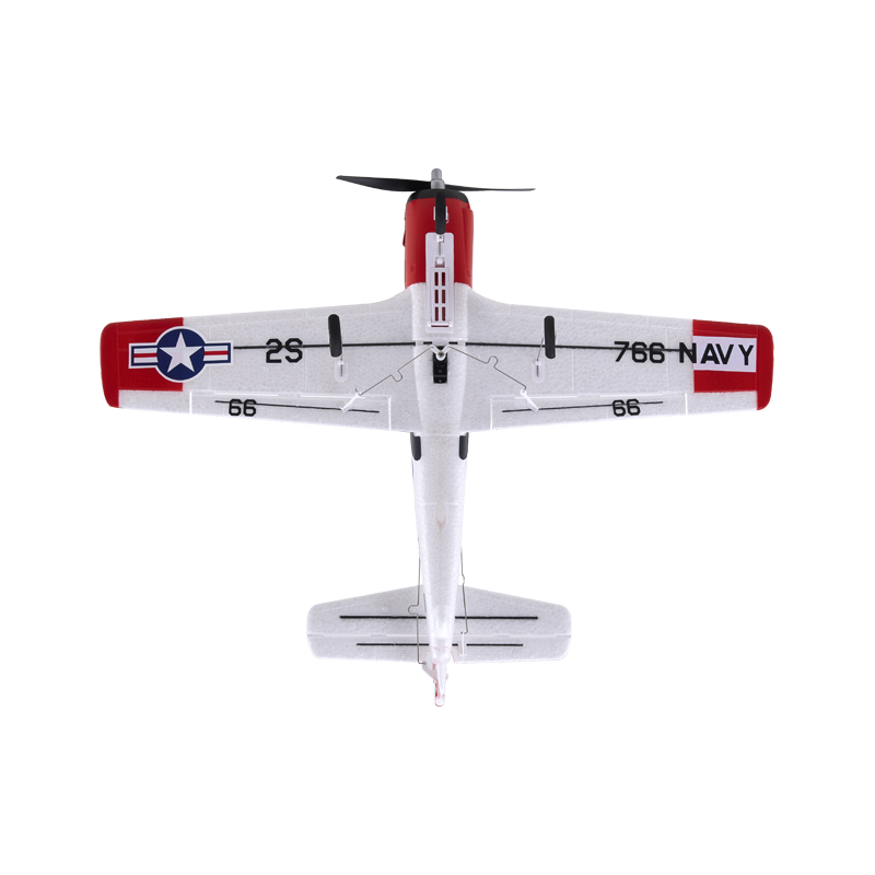 FMS 410mm T-28 Trojan RTF Mini RC Airplane Beginner RC Plane