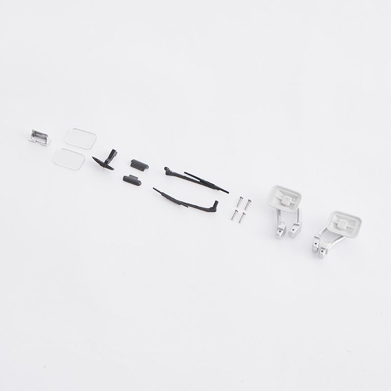 Exterioe Mirror Frame, Wiper & Handle for 1:18 FCX18 II Ford F-100 RTR-C4106