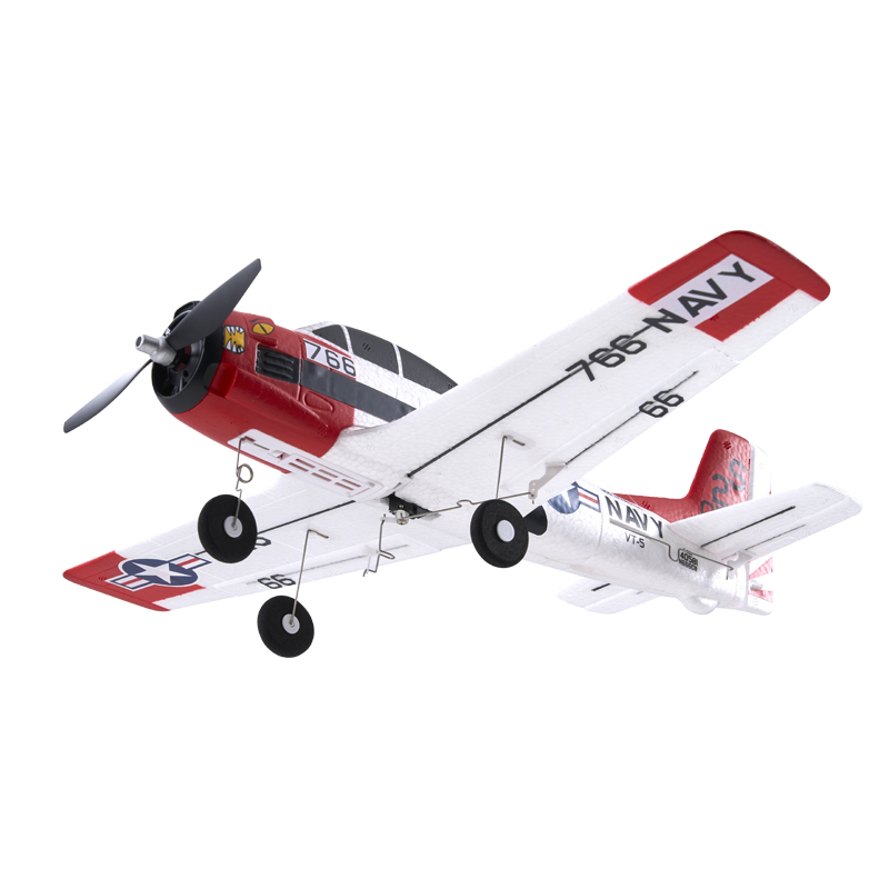 FMS 410mm T-28 Trojan RTF Mini RC Airplane Beginner RC Plane