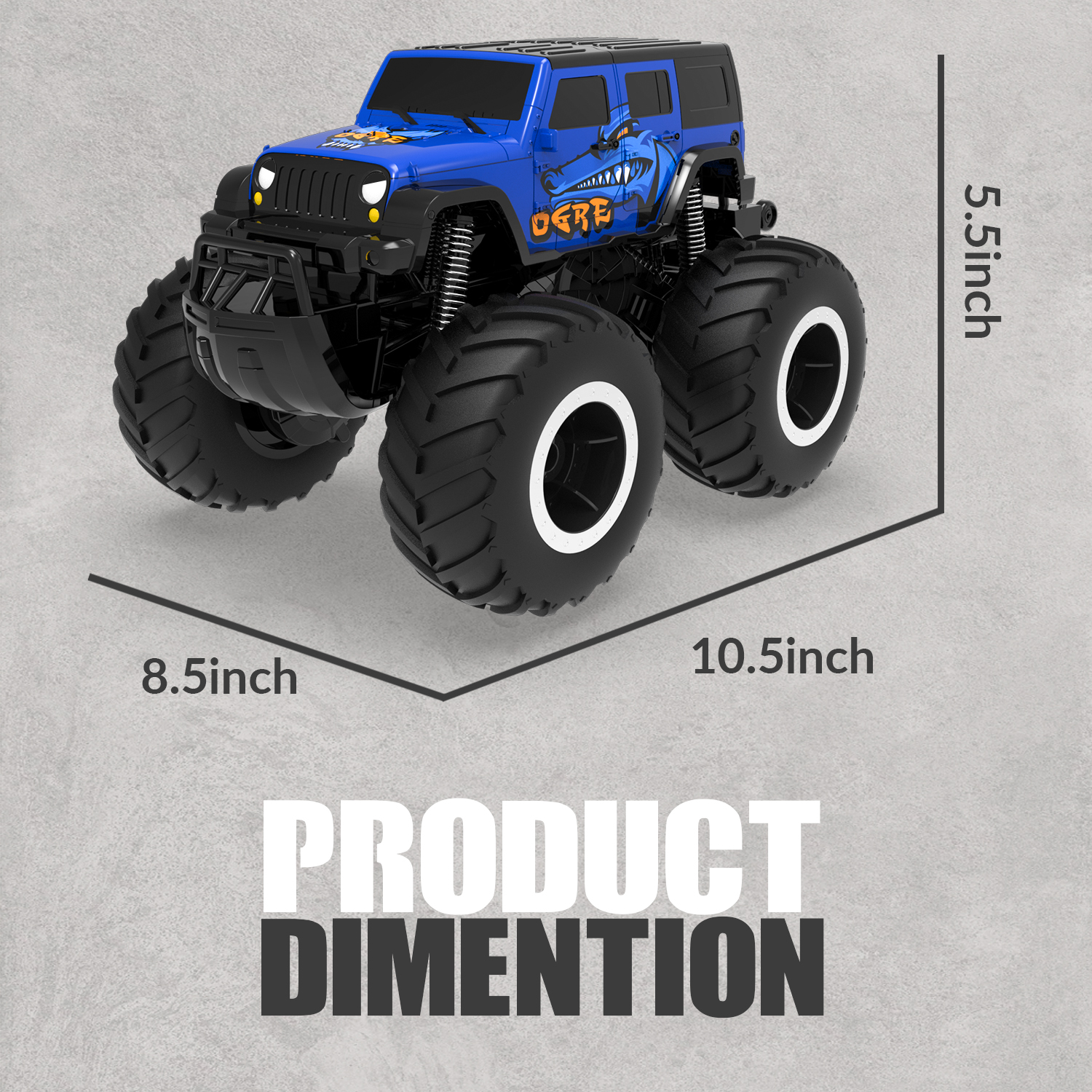 STEMTRON Amphibious (RTR) 1:16 4WD Blue with Waterproof 767