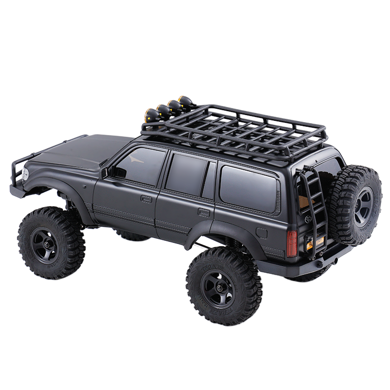 ホビーラジコン FMS 1/18 TOYOTA LC80 LAND CRUISER FCX18 1/18 Toyota LC80 RC Crawler | RTR All-Terrain RC Car | FMS