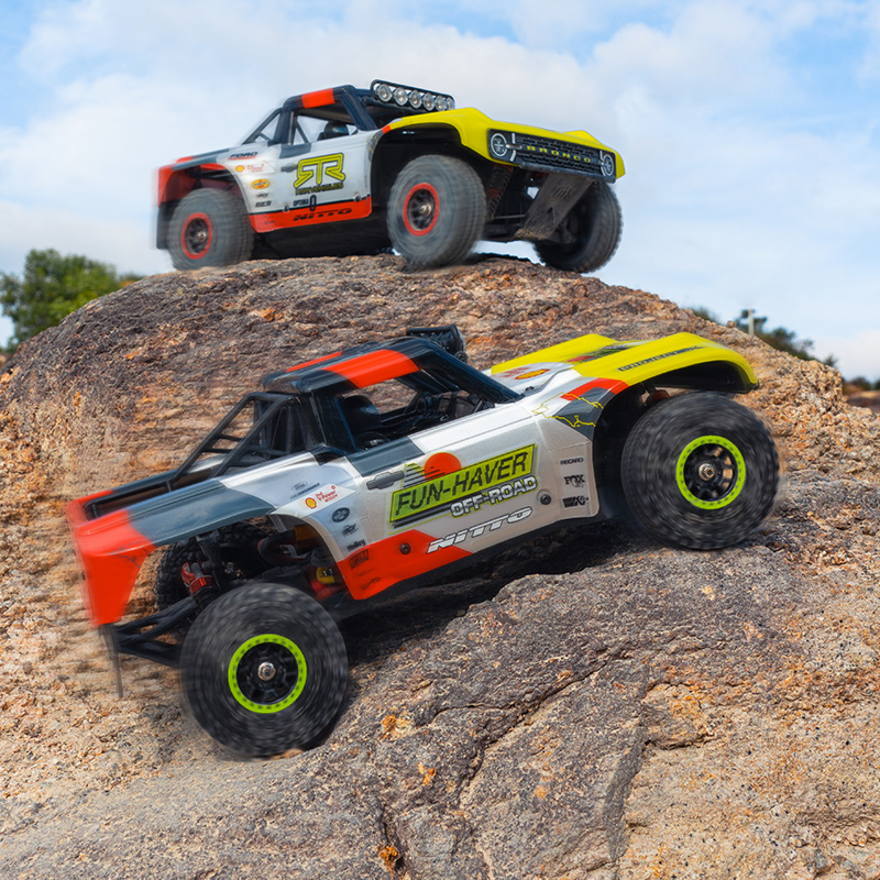 FMS 1:18 FSC18 FORD BRONCO RTR/RS RC Desert Truck-FMS11871RTR