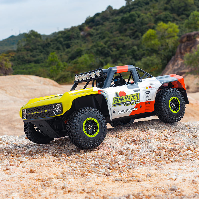 FMS 1:18 FSC18 FORD BRONCO RTR/RS RC Desert Truck-FMS11871RTR